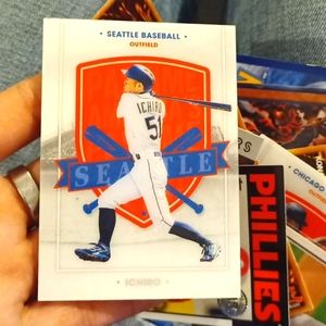 ICHIRO SEATTLE BASEBALL CARD
